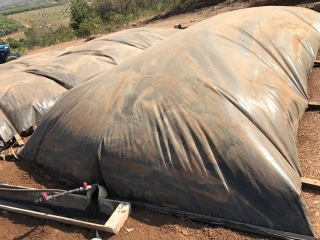 Malelane Biogas Bag full of Methane